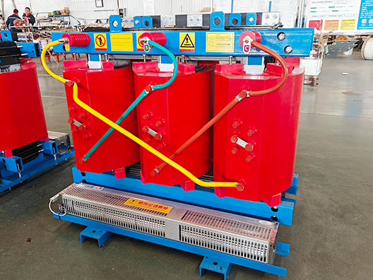 Where are dry transformers used?